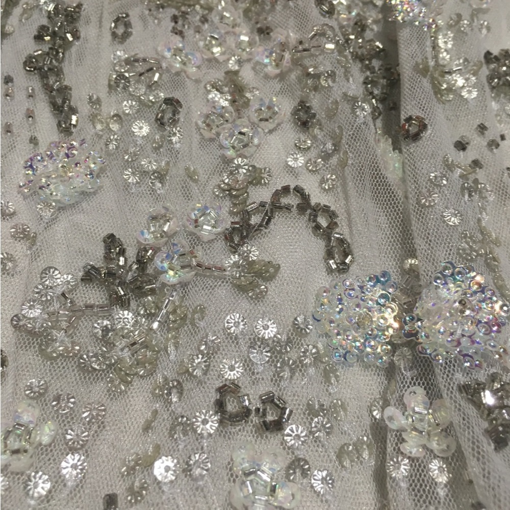 Needle And Thread Supernova Beaded Ruffle Dress - image 7